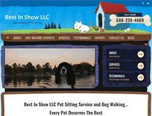 Tablet Screenshot of bestinshowllc.com